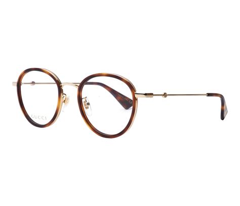 gucci brille gold damen